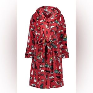 Vera Bradley Holiday Cat Robe